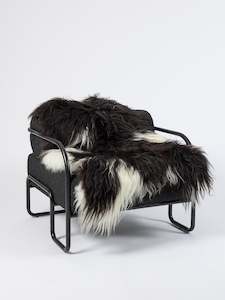 Sheepskin Rug Icelandic Spotted