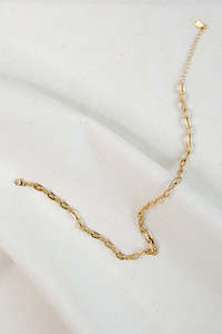 Paper Clip Chain - Gold Small