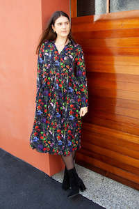 Lucia Dress - Dark Poppy