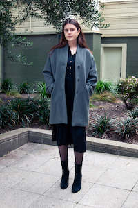 Clothing accessory: Charlotte Coat - Sea Foam