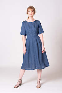 London Dress - Blue