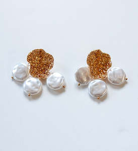 Clothing accessory: Lexi Earrings - Gold