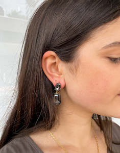 Clothing accessory: Autumn Earrings - Smoke