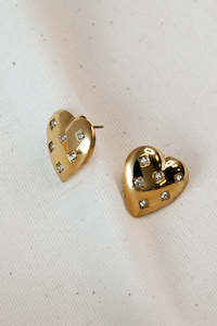 Clothing accessory: Venus Earrings - Gold