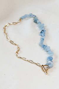 Clothing accessory: Aurora Necklace - Aqua