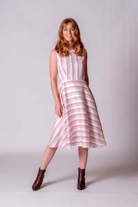 Clothing accessory: Sienna Dress - Colourful Stripe