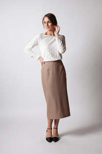 Clothing accessory: Clara Skirt - Camel