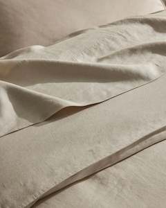 Ravello Linen Flat Sheet - 9 Colours