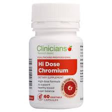 Supplements: Hi-Dose Chromium (1000mcg)