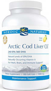 Arctic Cod Liver Oil 180s