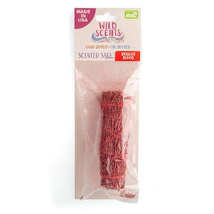 Wild Scents Dragon Blood Sage Smudge Stick