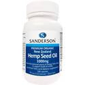 Sanderson Premium Organic New Zealand Hemp Oil 1000mg Capsules 100