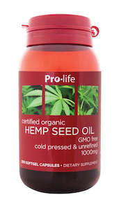 Prolife  NZ Hemp Seed Oil