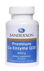 Bargain Corner: Sanderson premium co-enzyme Q10 400mg