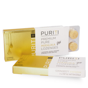 Puriti Manuka 12+ Lozenges