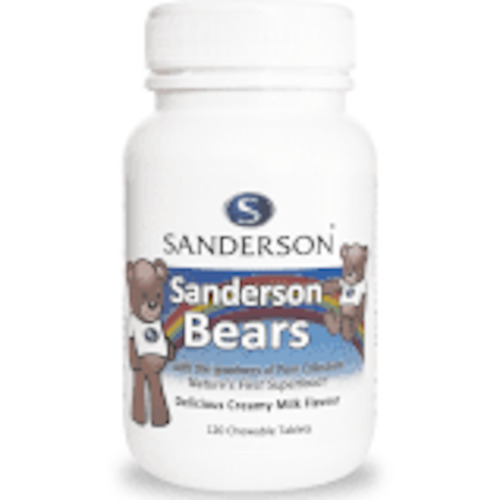 Sanderson Bears Colostrum chews for kids