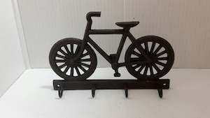 Wrought Iron Bike Key hooks