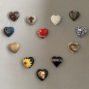 Mothers Day: 13cm Assorted Hearts