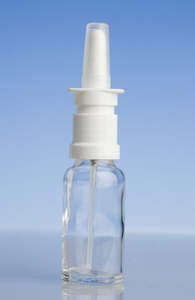 30ml clear /amber dripulator bottle and nasal mist spray and natural overcap