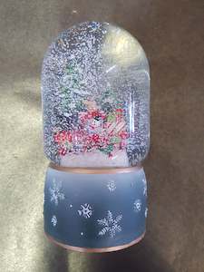 LED Train Snow globe