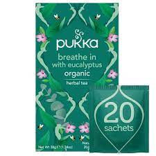 Pukka Teas: Pukka Breathe In - with eucalyptus 20 Teabags