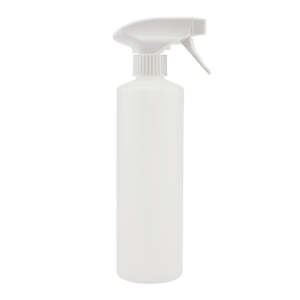 500ml Natural Prem Btl & 28mm White Trigger Spray