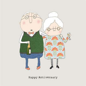 Rosie Made A Thing - Happy Anniversary - Anniversary Card