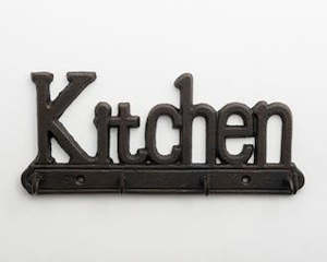 Decor: Cast iron Kitchen key hanger