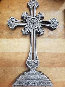 Black Silver Cross