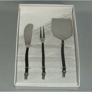 Decor: Twisted Wire Cheese Spade/Fork/Pate Box Set