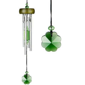 Gem Drop Chimes Shamrock