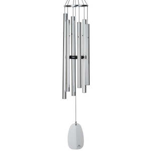 Windchimes: Bells of Paradise lg Silver