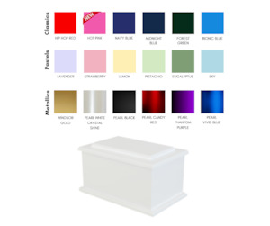 Painted Urn Raised Lid: Windsor Colour Ranges