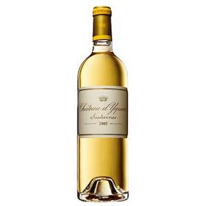 Wine and spirit merchandising: Ch d'Yquem, Sauternes 2005 750ml