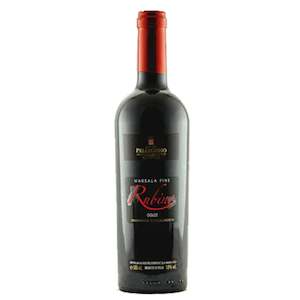 Wine and spirit merchandising: Pellegrino Marsala Fine Rubino Dolce NV 500ml