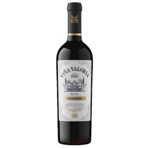 Wine and spirit merchandising: Vina Valoria Rioja Reserva 2016