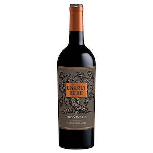 Wine and spirit merchandising: Gnarly Head California Old Vine Zinfandel 2022