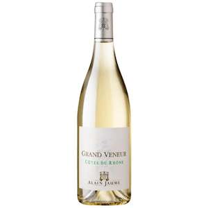 Wine and spirit merchandising: Grand Veneur Côtes du Rhône Blanc 2023