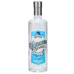 Wine and spirit merchandising: The Bond Store Kapiti Coast Vodka 700ml