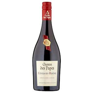 Wine and spirit merchandising: Chemin des Papes Côtes du Rhône 2022