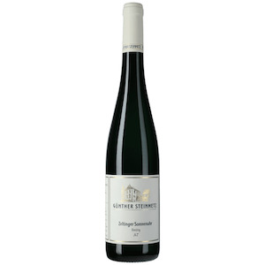 Wine and spirit merchandising: Weingut Günther Steinmetz Zeltinger Sonnenuhr Riesling GZ 2021