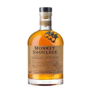 Wine and spirit merchandising: Monkey Shoulder Blended Scotch Whisky 700ml