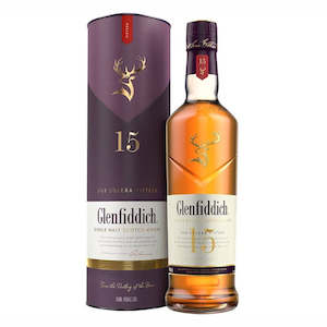 Glenfiddich 15 Year Old 'Solera Reserve' Single Malt Scotch Whisky 700ml