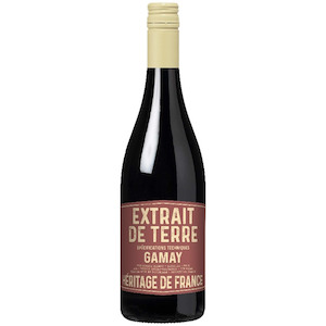 Wine and spirit merchandising: Extrait De Terre Gamay 2023