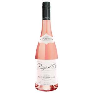 Wine and spirit merchandising: Chapoutier Pays d'Oc Rosé 2023