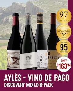 Wine and spirit merchandising: Ayles Vino de Pago Discovery Mixed 6-Pack