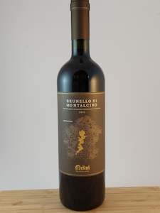 Wine and spirit merchandising: Melini Brunello di Montalcino DOCG