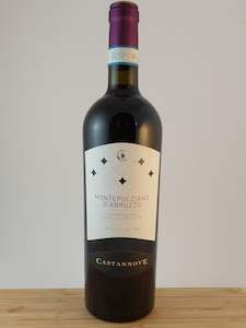 Wine and spirit merchandising: Castannove Montepulciano d'Abruzzo DOC