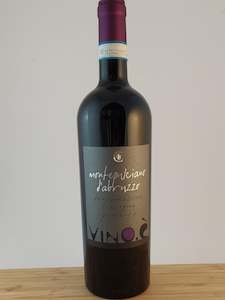 Wine and spirit merchandising: Vinoè Montepulciano d'Abruzzo DOC