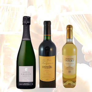 Wine and spirit merchandising: French Christmas Dinner Triple